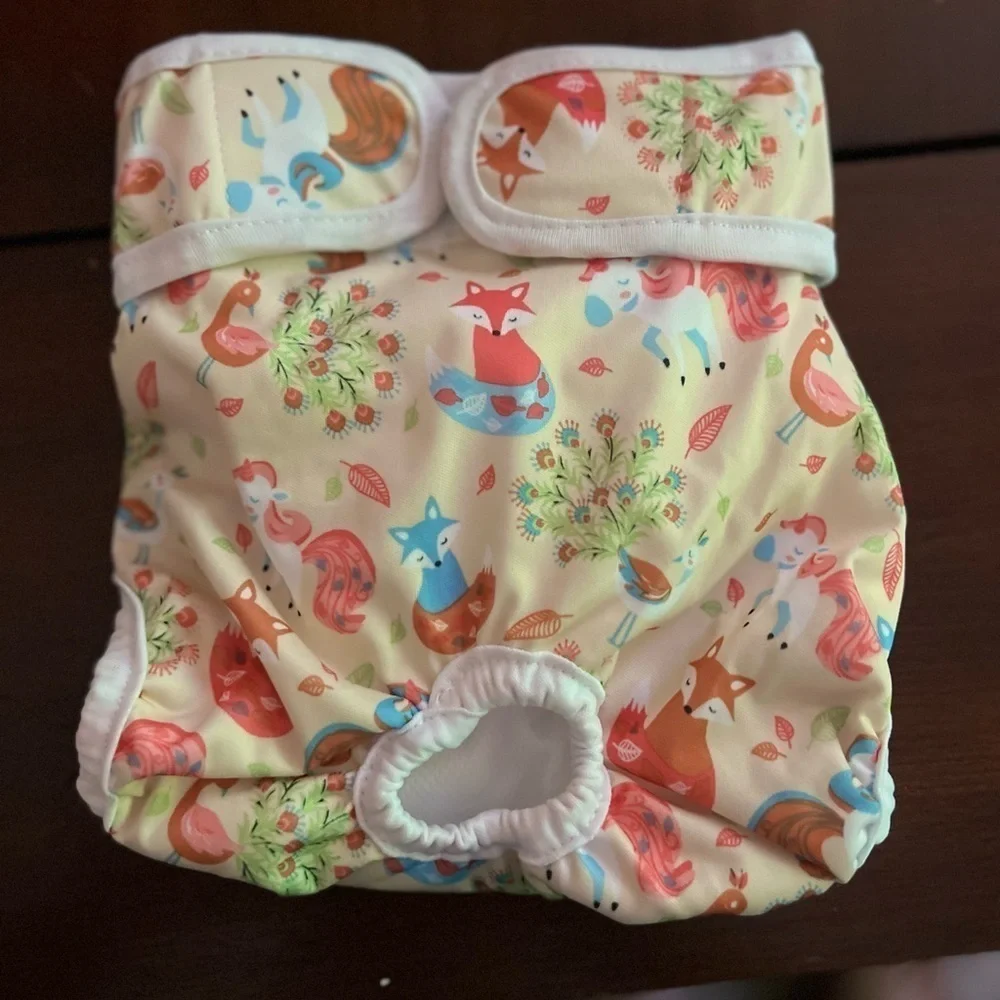 2pk Female dog diapers -medium